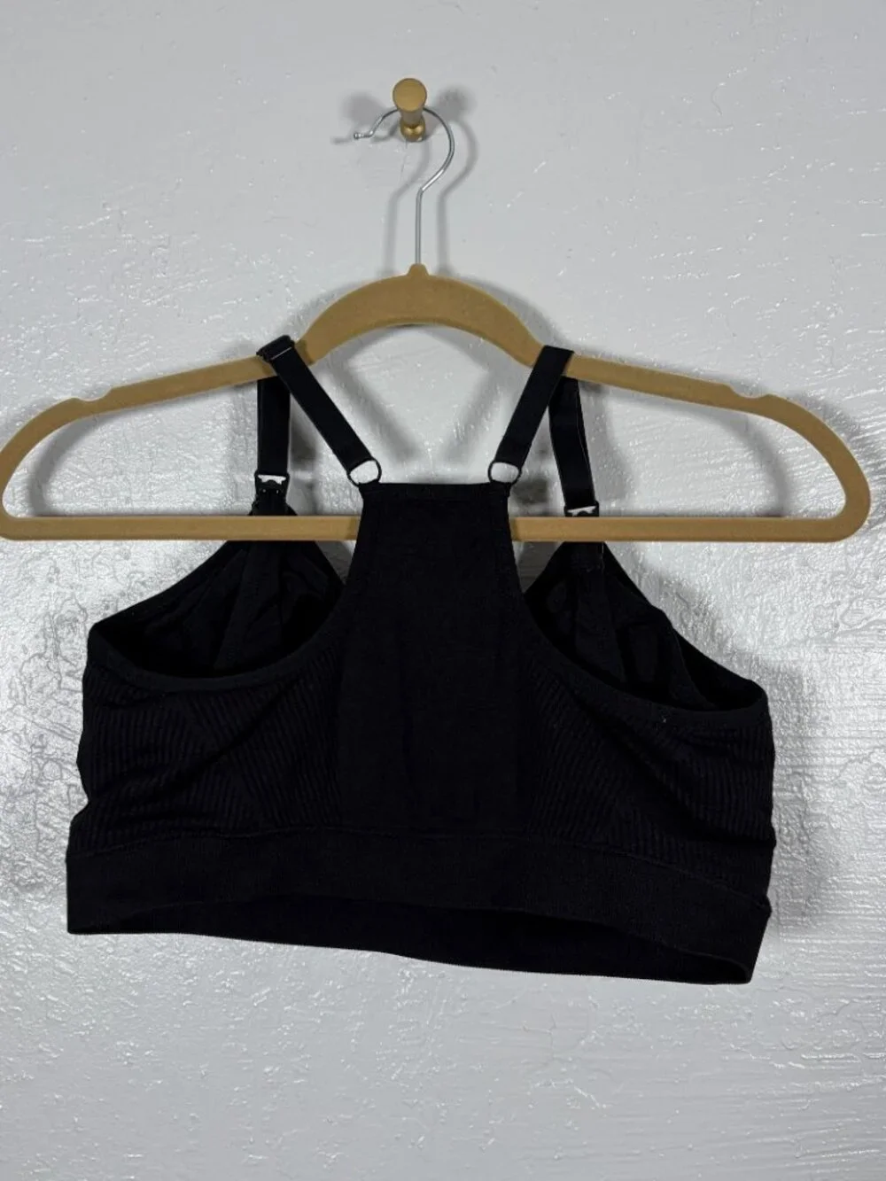 Kindred by Kindred Bravely Women L Reg Black Pumping Nursing Sports Bra Padded